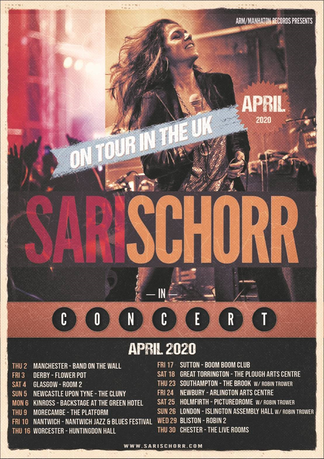 Sari Schorr tour