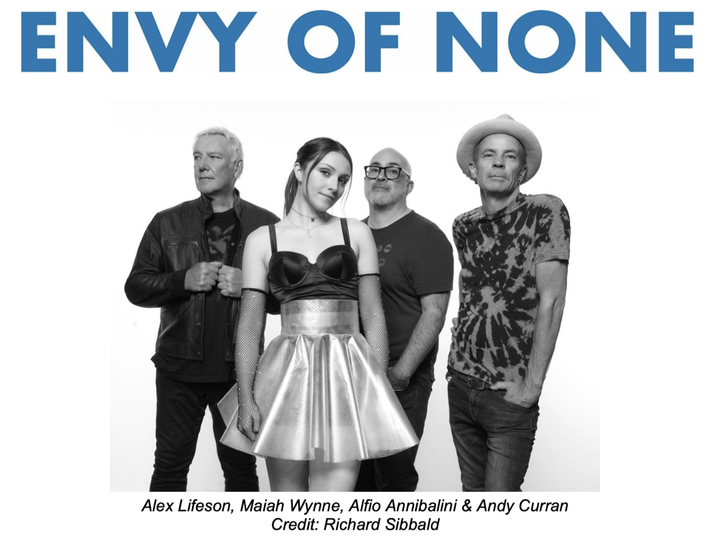 ENVY OF NONE RETURN WITH NEW 3-TRACK SINGLE 'THE THRILL